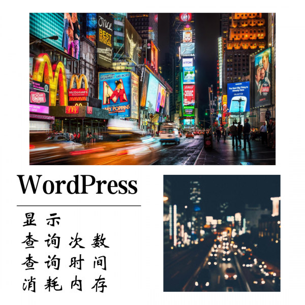 图片[1]-WordPress显示查询次数、查询时间及消耗内存代码分享-轻刻年轮